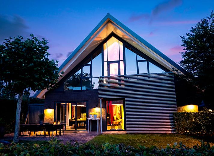 Panoramic view of nature around Holiday home in Hoonhorst, Vechtstreek, Overijssel.