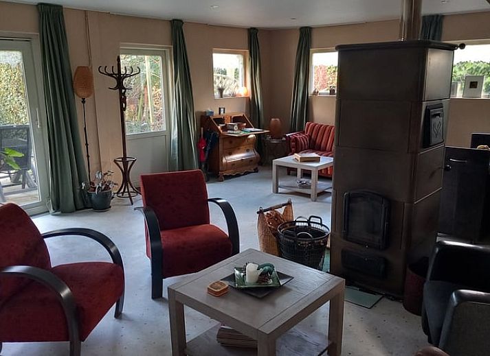 Gemuetliches Schlafzimmer mit eigenem Badezimmer im Ferienhaus in De Krim, Vechtstreek, Overijssel.