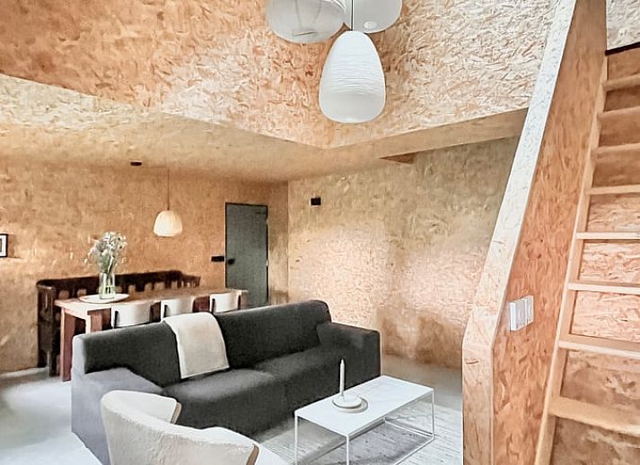 Aerial photo of Holiday cottage in Kloosterhaar, surrounded by lush nature in the Vecht region, Overijssel, ideal for a restful vacation.