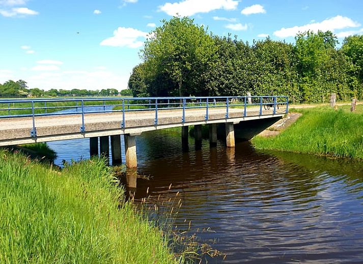 Moderne keukenfaciliteiten in het vakantiehuisje in Dedemsvaart, Vechtstreek, Overijssel.