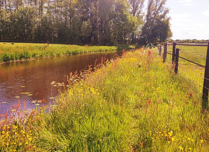 Moderne keukenfaciliteiten in het vakantiehuisje in Dedemsvaart, Vechtstreek, Overijssel.