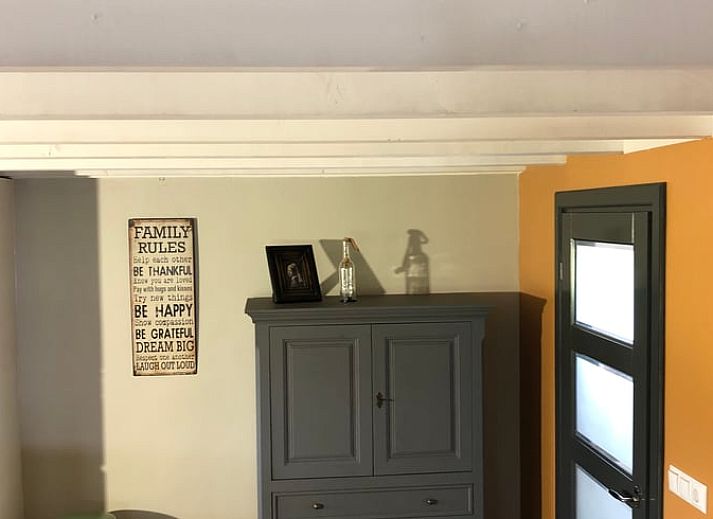 Moderne keuken in Vakantiehuisje in Vinkenbuurt, Vechtstreek, Overijssel.