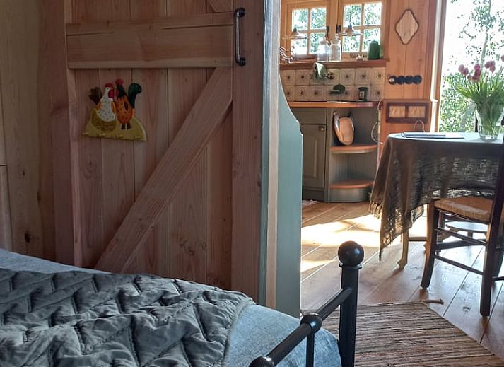 Gezellig vakantiehuis in Brucht, Vechtstreek, Overijssel met groene tuin en schuur.