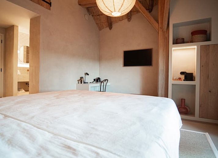 Reetgedecktes Ferienhaus in Collendoorn, in der Region Vecht, Overijssel, gelegen. Perfekt fuer eine laendliche Ferienhaus Erfahrung.