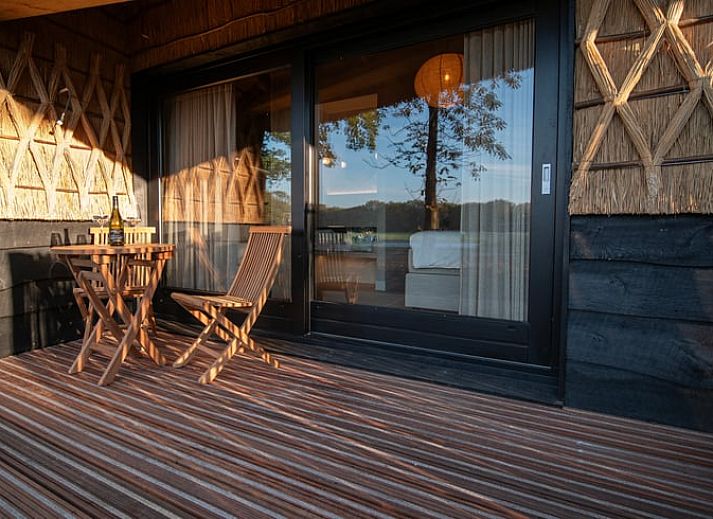 Sfeervolle slaapkamer in Huisje in Collendoorn, Vechtstreek, Overijssel. Gezellig vakantiehuis met moderne inrichting.