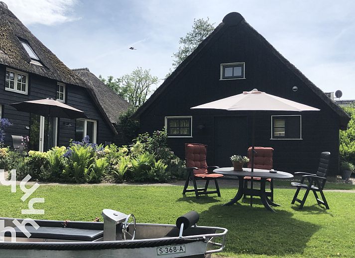 OV269 Ferienhaus in Giethoorn mit Reetdach und Garten in Nordwest Overijssel, Overijssel.