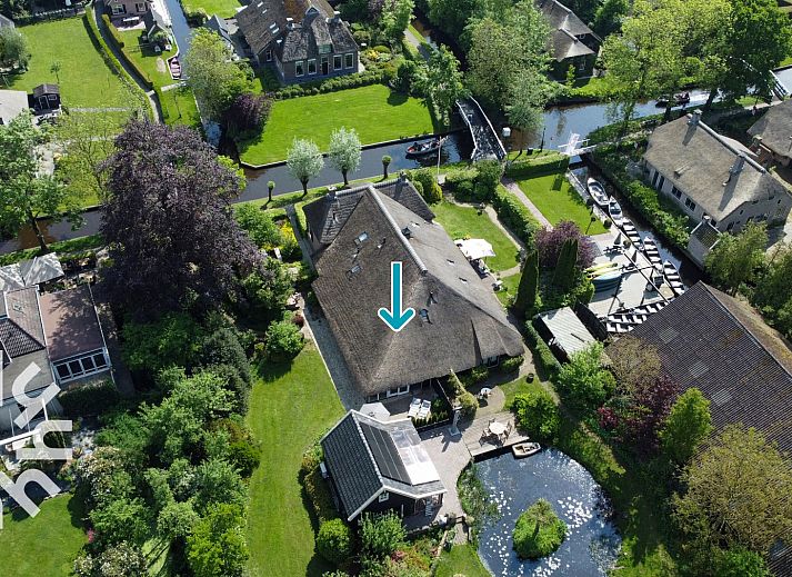 Unterkunft 5501121 • Ferienhaus Noordwest Overijssel • 2 persoons appartement met ruime tuin nabij de dorpsgracht