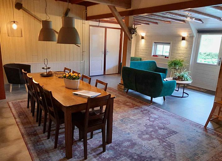 Gemuetliches Esszimmer im Ferienhaus OV603, Giethoorn, Overijssel.