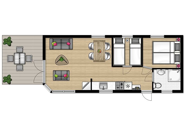 Guest house 5501146 - Holiday property Noordwest Overijssel - Meerkoet 4