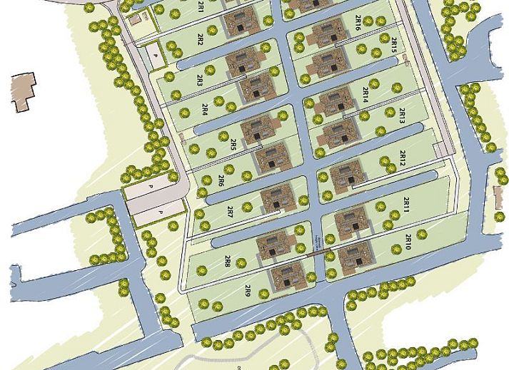 Gezellige veranda bij vakantiehuis in Watervillaparck Giethoorn, gelegen in het schilderachtige Giethoorn, Overijssel.