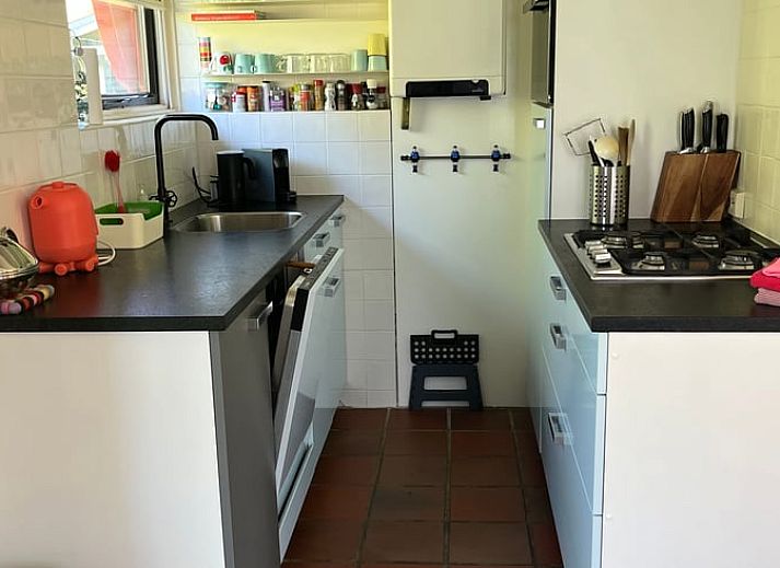 Rustikales Ferienhaus in Giethoorn, gelegen im malerischen Nordwesten von Overijssel, umgeben von Gruen und mit einem Reetdach.