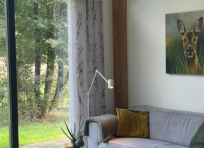 Ferienhaus in De Bult, umgeben von gruener Natur in Overijssel.
