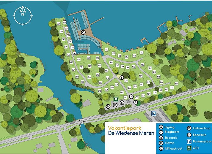 Unterkunft 550632 - Ferienhaus Noordwest Overijssel - Vakantiehuis Vakantiepark Wiedense meren - Chalet Comfort 4p