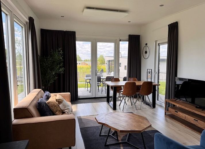 Vrijstaande woning in Kampen met terras en barbecue, gelegen in het groene landschap van Noordwest Overijssel, perfect voor een ontspannen vakantie.