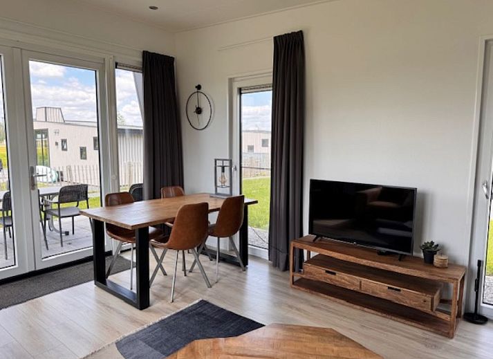 Vrijstaande woning in Kampen met terras en barbecue, gelegen in het groene landschap van Noordwest Overijssel, perfect voor een ontspannen vakantie.