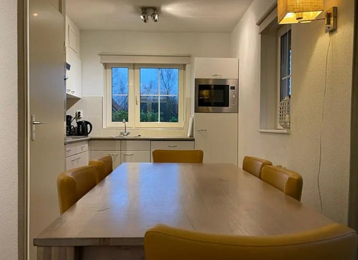 Luxe Vakantievilla Weerribben in Paasloo, omringd door natuur in Noordwest Overijssel, vakantiehuis met rieten dak en groene omgeving.