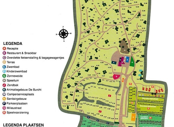 Natuerliche Umgebung des Ferienhauses in IJhorst, gelegen in Nordwest Overijssel, Overijssel.
