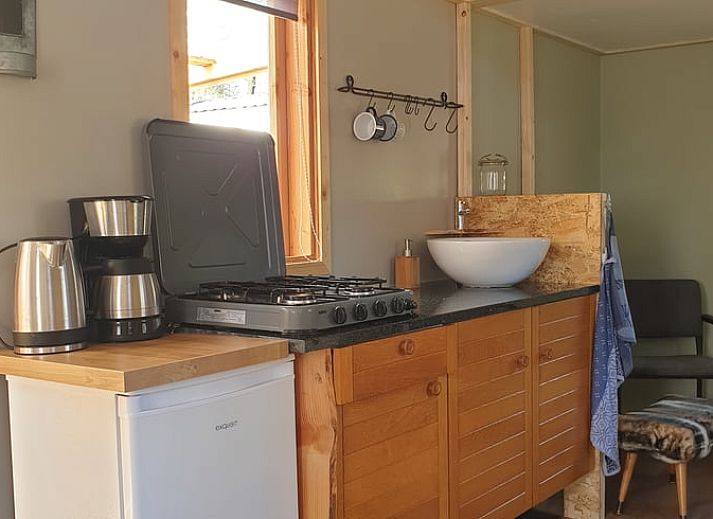 Gemuetliche Terrasse im Cottage in IJhorst, Ferienhaus in Nordwest Overijssel, Overijssel.