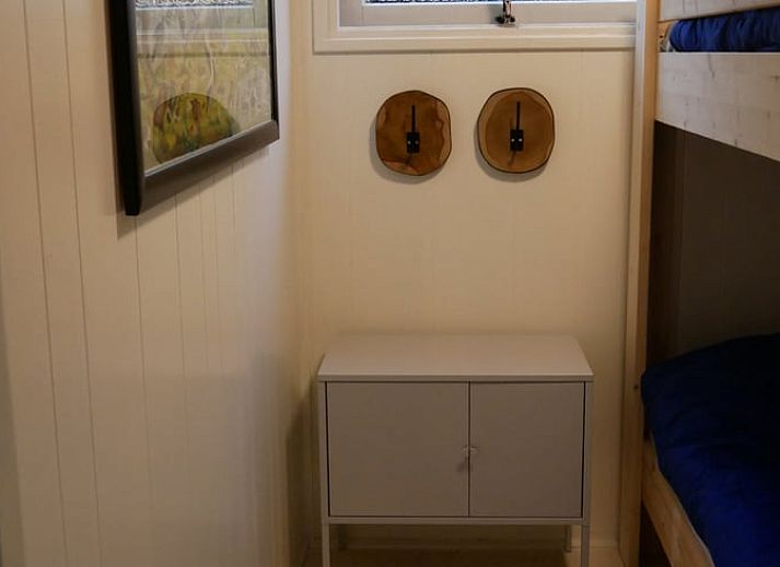 Cozy living room of cottage in IJhorst overlooking nature in Northwest Overijssel, Overijssel.