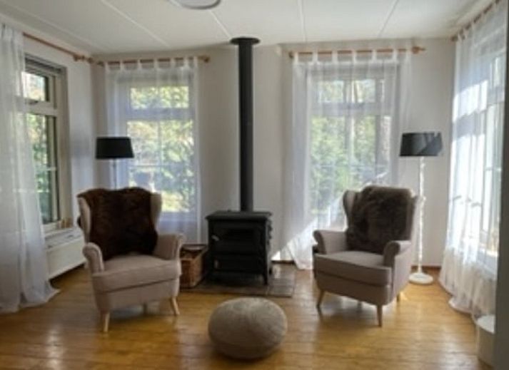 Cozy living room of Holiday home in IJhorst, perfect for relaxation in Northwest Overijssel.