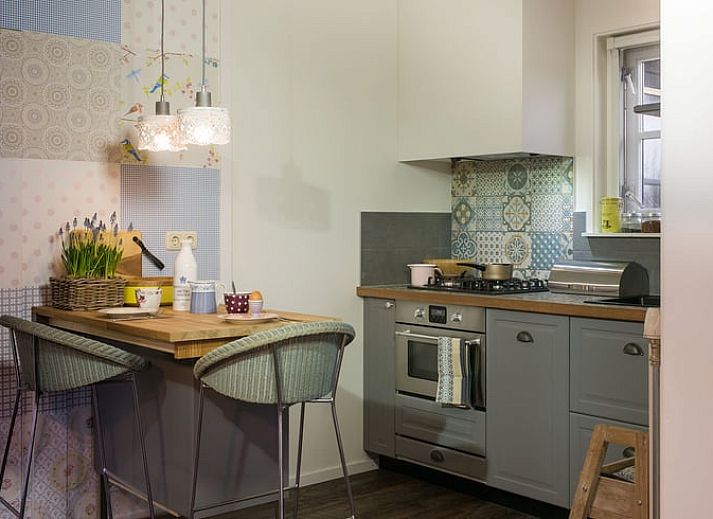 Luchtfoto van Vakantiehuis in Kalenberg, omringd door natuur in Noordwest Overijssel, Overijssel.