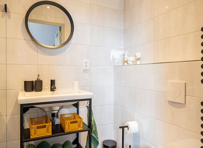 Plattegrond van Vakantiehuisje in Wetering, Noordwest Overijssel. Praktische indeling voor een comfortabel verblijf.