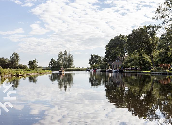 Badezimmer im Ferienhaus OV573 Blokzijl mit modernen Annehmlichkeiten in Nordwest Overijssel, Overijssel.