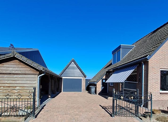 Vacation home in Blokzijl with green garden and glass veranda in Northwest Overijssel, Overijssel.