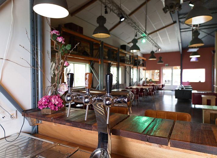 Moderne keuken van OV668 vakantiehuis in Blokzijl, perfect voor groepsmaaltijden.