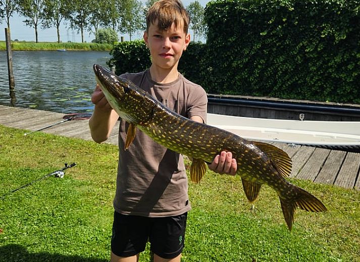 Exterior of Holiday home in IJsselmuiden, a charming vacation home in Overijssel.