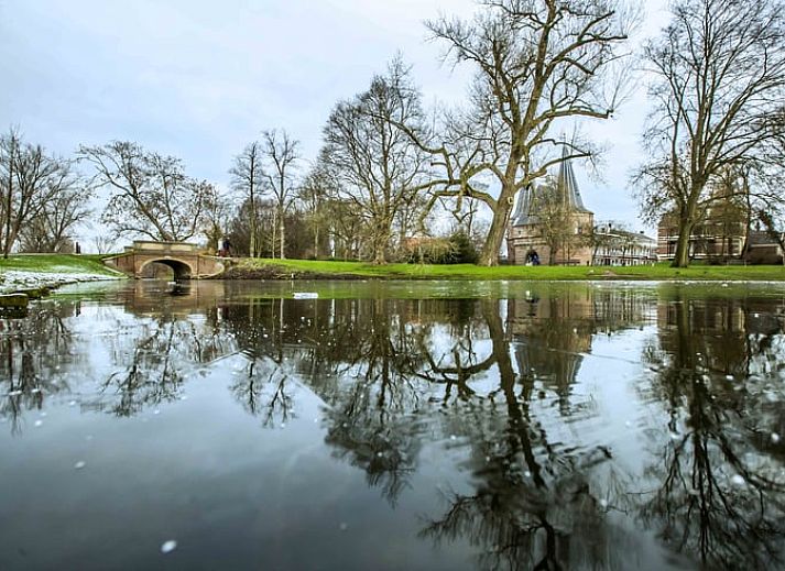 Exterior of Holiday home in IJsselmuiden, a charming vacation home in Overijssel.