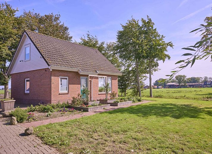 Alpa Casa vakantiehuis in Rouveen, Overijssel met ruime tuin en prachtig uitzicht op het platteland.