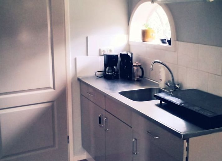 Cozy interior of House in Eesveen with candlelight, atmospheric vacation home in Overijssel.