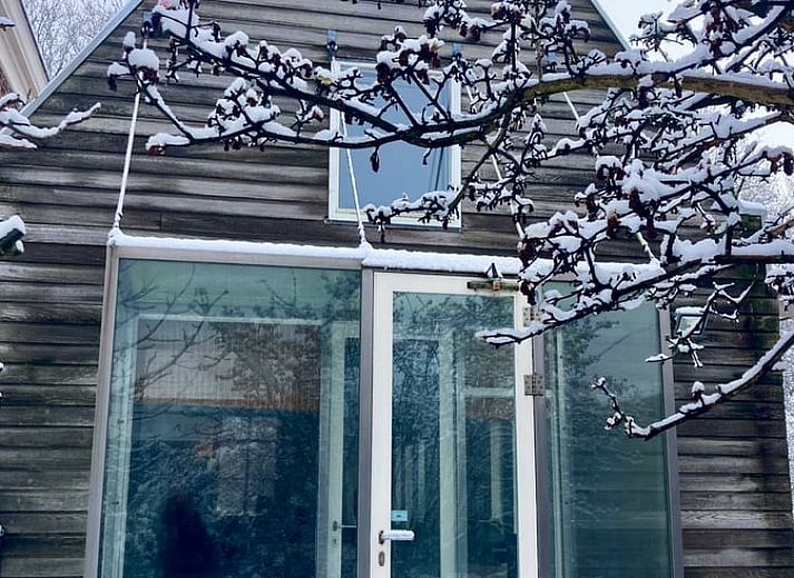 Schlafzimmer mit Sitzecke im Ferienhaus in Abcoude, Utrecht Nord.