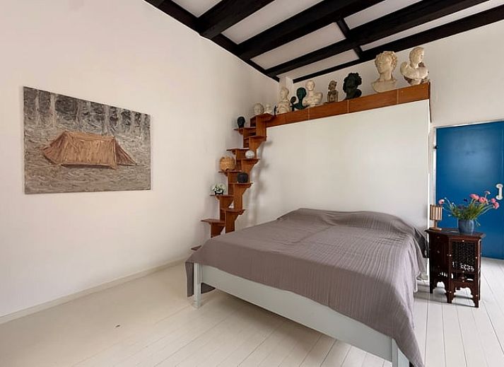 Essecke mit Blick auf den Garten im Ferienhaus in Abcoude, Utrecht Nord.