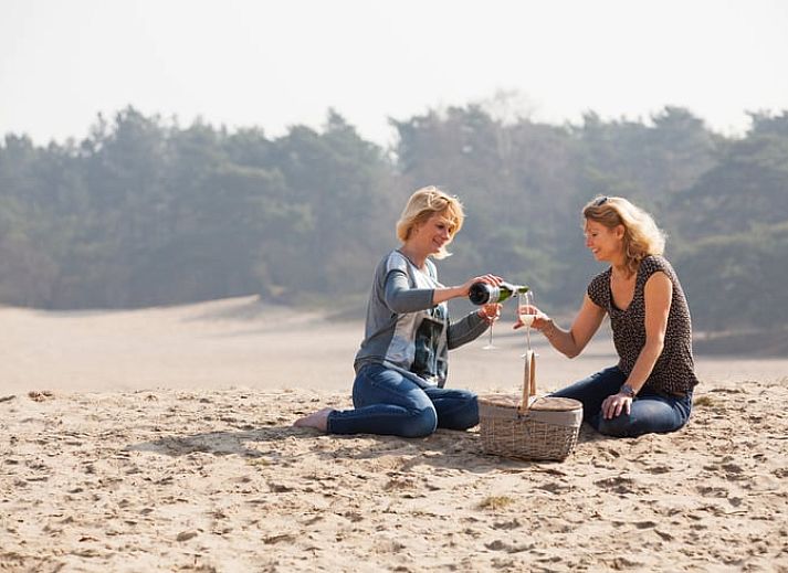 Grosser Esstisch in Cottage in Soest, Ferienhaus in Soest, Utrecht ideal fuer Familienessen.