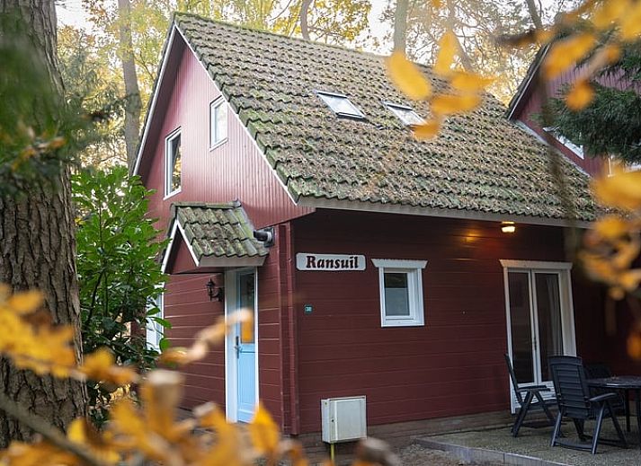Charmant rood vakantiehuis, Huisje in Soest, omgeven door bosrijke natuur in Soest, Utrecht noord.