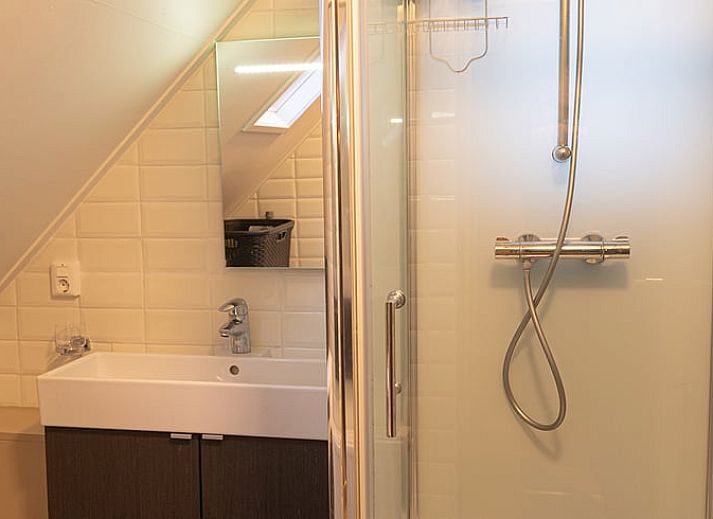 Gezellige slaapkamer met tweepersoonsbed in Huisje in Soest, gelegen in het hart van Soest, Utrecht noord.