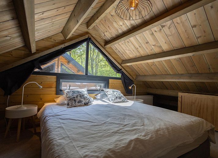 Gezellige binnenruimte van Amaryllis vakantiehuis in Soesterberg, Utrecht noord, met uitzicht op de natuur.