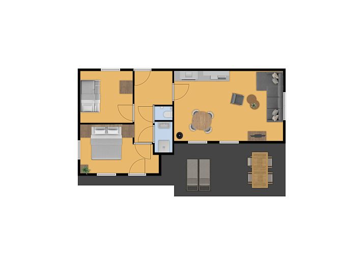 Bungalow Dennenburg surrounded by nature in Doorn, Utrechtse Heuvelrug, ideal vacation home.