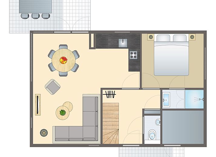 Unterkunft 5707121 - Bungalow Utrechtse Heuvelrug - 6-persoons bungalow | 6C