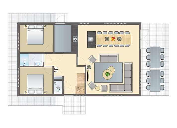 Verblijf 5707130 - Bungalow Utrechtse Heuvelrug - 12-persoons villa | 12L