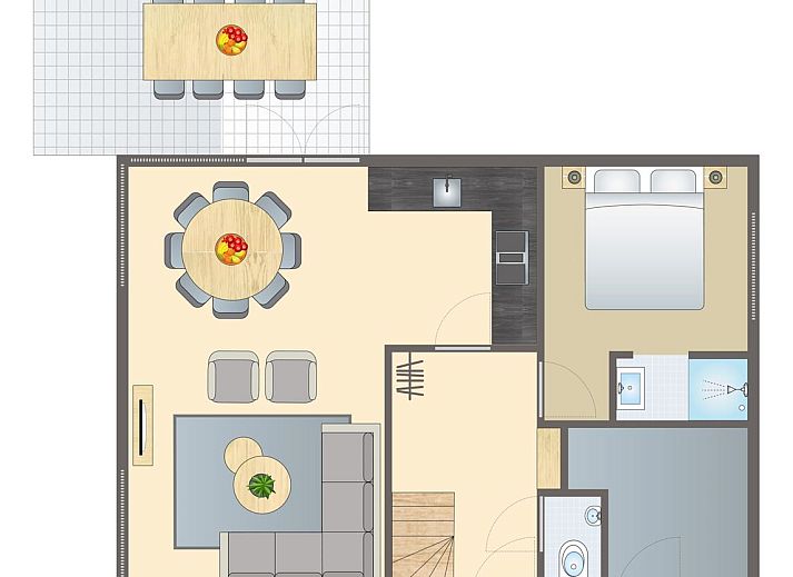 Verblijf 5707136 - Bungalow Utrechtse Heuvelrug - 8-persoons bungalow | 8C