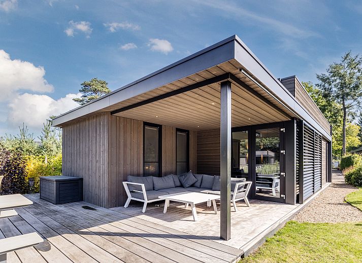 Unterkunft 5707149 - Bungalow Utrechtse Heuvelrug - 4-6 persoons Water Lodge | 4-6B1
