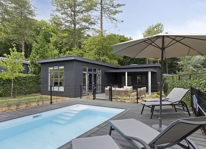 Unterkunft 570792 - Ferienhaus Utrechtse Heuvelrug - 10-persoons lodge met dipping pool en guest house