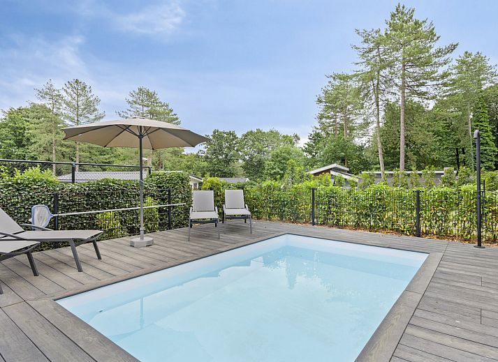 Unterkunft 570792 - Ferienhaus Utrechtse Heuvelrug - 10-persoons lodge met dipping pool en guest house