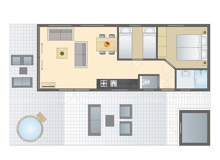 Verblijf 570795 - Bungalow Utrechtse Heuvelrug - 4-persoons Eco Cottage Hottub | 4BE2