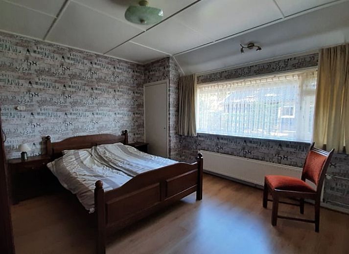 Traditioneel bakstenen vakantiehuis in Woudenberg, Utrechtse Heuvelrug, Utrecht.