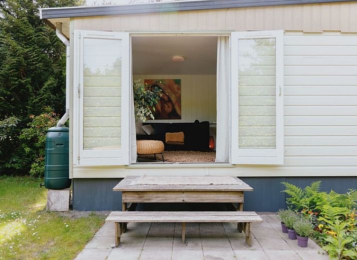 Prachtig uitzicht op de natuur rondom Huisje in Maarn, Utrechtse Heuvelrug.