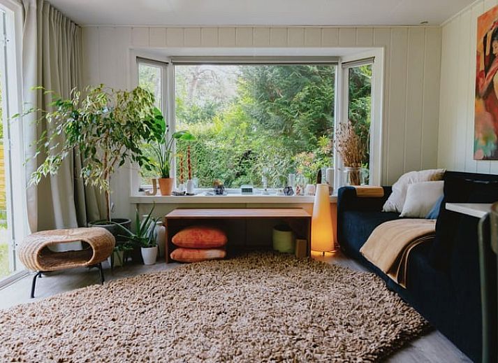 Stijlvolle binnenruimte van Huisje in Maarn, vakantiehuis in Utrechtse Heuvelrug.